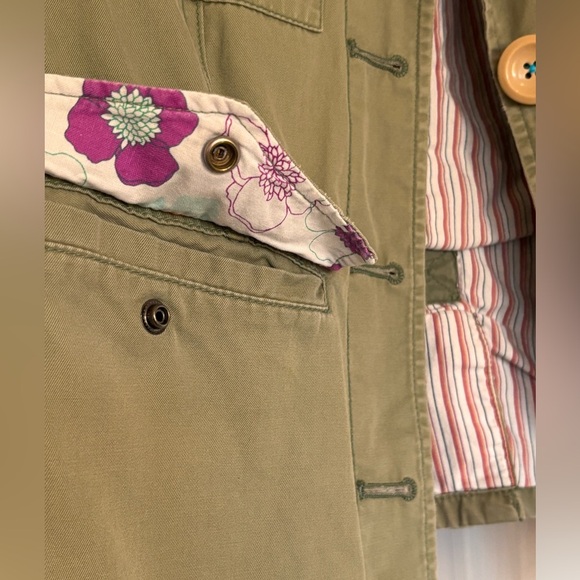 EUC American Eagle Outfitters Women's Olive Jacket - Picture 6 of 12